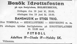 Holsbybrunn 1960