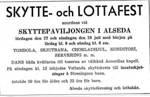 Skyttepaviljongen 1946