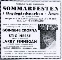 Bygdegårdsparken 1966