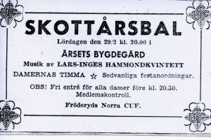 Skottårsbal Årset