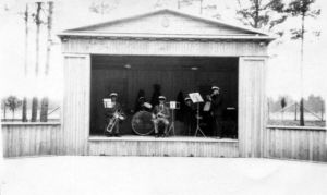 Folkets Park orkester dansbana