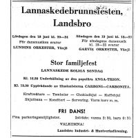 Lannaskedebrunn 1960