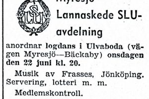 Logdans Ulveboda 1960