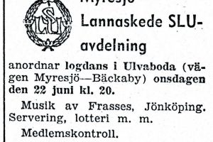 Logdans Ulveboda 1960