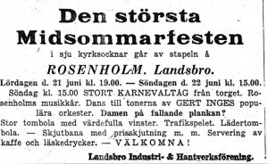Rosenholm 1952
