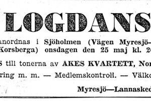 Logdans Sjoholmen