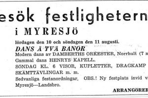 Ny festplats 1946