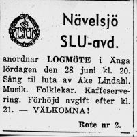 Logmöte änga 1952