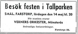 Tallparken 1960