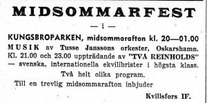 Kungsbroparken 1952