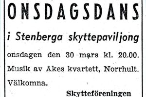 Onsdagsdans 1960