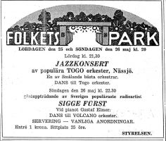 Njudung Folkets Park 1946